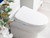 Bidet Toilet Seat in Elongated White | Ultra Low Profile | Endless Warm Water