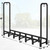 Amagabeli 8ft Firewood Log Rack Outdoor Heavy Duty Logs Holder for Fireplace Indoor Outdoor Adjustable Wood Racks