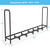 8ft Firewood Rack Holder, Adjustable Heavy Duty Fire Log Stacker Stand for Fireplace