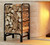 Firewood Rack Log Holder for Indoor Outdoor Fireplace Black Detachable Firewood Storage