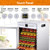 Food Dehydrator for Jerky, 12 Stainless Steel Trays, 1200W Fruit Dehydrator