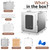 Commercial Large 12 Trays Food Dehydrator, Usable Area up to 22.67ft², 1200W Full Stainless Steel