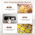 Commercial Large 12 Trays Food Dehydrator, Usable Area up to 22.67ft², 1200W Full Stainless Steel