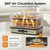 Food Dehydrator DryPro 400 Machine with 5 Adjustable Trays, Rapid 4 Hour Drying