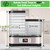 Homdox Food Dehydrator for Jerky & Fruit, 8 BPA-Free Trays, 72H Timer & Temp Control 158°F