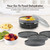 Elite Gourmet EFD319BNG Food Dehydrator, 5 BPA-Free 11.4" Trays Adjustable Temperature Controls