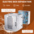 Food Dehydrator for Jerky, Remote Control, Large 10 Stainless Steel Trays, 1000W Fruit Dehydrator
