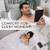 Bathtub Pillow Support for Head and Neck and Back - Washable Quick-Drying Bath Pillows