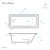 48" x 32" Left-Hand Drain Alcove Bathtub
