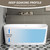 back-to-wall soaking bathtub with matte black drain included, White WE007