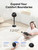 Dreo Fan for Bedroom, 120° Oscillating Standing Fan, Quiet Floor Fan with DC Motor, Pedestal Fan for Room, 9 Speeds, 4 modes, 20dB, 120° Manual Vertical, 37-42" Adjustable Height, 9H Timer, Black