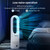 Hiluce All Season Bladeless Fan, 1400W Space Heater & 40W Tower Fan Combo with Remote,25dB Quiet Heater Fan Combo,90° Oscillation,8 Speeds, 9H Timer,Fast Safety Heat for Bedroom, Kitchen, Office 22"
