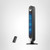 DREO Tower Fan for Bedroom, 28 ft/s, 20dB Quiet Oscillating Bladeless Fan with Remote, 9 Speeds, 4 Modes, 12H Timer, LED Display, Standing Floor Fan Powerful for Indoor Home Office Room, 42 Inch