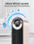 DREO Tower Fan for Bedroom, 90° Oscillating Standing Fan with 28ft/s Velocity, 20dB Quiet for Sleep, DC Motor, 9 Speeds, 4 Modes, 12H Timer, Voice & APP & Remote Control, 42" Cruiser Pro T2 S
