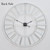 AMAATE Distressed Metal Wall Clock 32 Inch, Industrial Vintage Roman Numerals, Weathered Iron Frame Farmhouse Office Cafe Decor