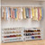 NEYCIL Large Shoe Rack 8 Tier Shoe Organizer, Heavy Duty Metal 4-Tier Stackable Shoe Storage Vertical Shoe Rack for Closet Front Door Entrance, Up to 50 Pairs, 44.8" W x 11.4" D x 56.7" H, White