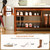 FAGAGA Shoe Bench with Flip-Top Storage, Solid Wood Entryway Bench with Cushion, Adjustable Shelf, Shoe Rack Front Door Entrance Organizer for Hallway, Living Room, Mudroom (Beige, 47.2" L)