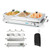 ARLIME Triple Buffet Server Food Warmer, 450W Stainless Steel Electric Warming Tray