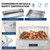 Electric Chafing Dish Buffet Server Set, Stainless Steel Full Size & Half-Size