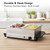 OVENTE Electric Buffet Server & Food Warmer with Two 1.5 Qt Stainless Steel Chafing Dishes
