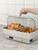 2 x 4.5 QT Half-Size Stainless Steel Food Servers and Warmers with Temperature Control