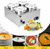 Buffet Server Food Warmer, 4 x 7L Commercial Food Warmer, Electric Soup Warmers