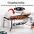 Food Warmers for Parties Buffets Electric, Stainless Steel Chafing Dish Buffet Set with Visible Lid