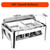 Buffet Servers and Warmers Chafing Dish Rectangular Food Warmer Container Hot Food