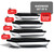 Nestl 16 pc Glass Baking Dishes for Oven, Glass Food Storage Containers with Lids