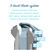 Nose Hair Trimmer for Women, Cordless Battery-Powered, Patent 360 Bevel Blade
