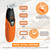 Trim Ninja Hybrid Electric Shaver for Facial Hair & Nose Grooming