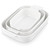 Casserole Dishes for Oven, Ceramic Baking Dishes Set of 3, Rectangular Lasagna Pan Deep Baking Pans