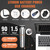 Trimmer Kit with Foil Shaver, Adjustable Length Settings & IPX6 Waterproof -