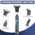 Grooming Kit with 8700RPM, IPX6 Waterproof, USB-C Fast Charge, 4 Detachable