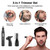 Clippers for Men, Cordless Barber Clipper Beard Trimmer Foil Shaver