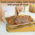 4 Pcs 1.5 Quart Glass Baking Dish for Oven Oblong Glass Loaf Pan Rectangular Clear Casserole Dish