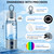 Hydrogen Water Bottle with Three Modes Produces 5000 PPB of Hydrogen Water in 8 Minutes