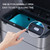 30L Luxury High Capacity Waterproof Intelligent Garbage Bin Stainless Steel Smart Sensor Trash Can Kitchen Four-legged Trash Bin