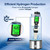 Hydrogen Water Bottle Generator 2 Pack 2025 w SPE/PEM Tech Water Ionizer