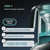 3 in 1 Hydrogen Water Machine: Hydrogen Water Generator + Vortex Structured Water + Calcium Sulfite Filter