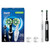 CrossAction Electric Toothbrush, Black and White, 2 Count