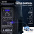 Dolphin Elite 2115R: High-Powered 15" Portable Bluetooth Party Speaker – Rechargeable with Multicolor LED Lights, XLR & AUX Inputs, Long-Lasting Battery, and Monster Bass