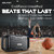 Dolphin S100 Bluetooth Speaker – EX-BASS, 20-Hour Battery, Rugged Portable Design, IPX5 Waterproof Outdoor Speaker for Job Sites, Camping, Fitness, Beach, Travel