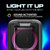 Party Speaker Dolphin Bluetooth SP-2100RBT-G - 10” Dual Woofers, Strong X-Bass, Sound-Activated LED, TWS, Extended Battery Life - Huge Bluetooth Party Speaker for Indoor & Outdoor Use - Black