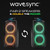 Party Speaker Dolphin Bluetooth SP-2100RBT-G - 10” Dual Woofers, Strong X-Bass, Sound-Activated LED, TWS, Extended Battery Life - Huge Bluetooth Party Speaker for Indoor & Outdoor Use - Black