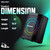 Dolphin Rechargeable Portable Bluetooth Party Speakers, 3D LED Ring Light, TWS, Wireless Microphone, and Multiple Playback Options, Easy-to-Carry, On-The-go, PA System, Karaoke-Ready