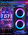 Large Party Bluetooth Speaker, 260W Peak Powerful Loud Sound with Deep Bass, 15Hr Playtime, Fast Charge, RGB Cool Light Show, TWS, Portable for Outdoor Beach, Camping, Backyard, Work, Home (Blue)