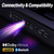 OXS Thunder Pro+ Gaming Soundbar with Wireless Satellite Neck Speaker, 7.1.2 Dolby Atmos Surround Sound System, Built-in Woofer, App Customization, RGB Effects, 3 Pro Gamer Modes, Sleek Toggle Design