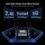 WAVLINK AX6000 WiFi 6 Router Dual Band, 2.5 Gbps WAN/LAN Port, Covers up to 2,150 Sq. ft and 256 Devices, 8x5dBi Antennas, AI QoE, WPA3 & VPN Security for Home/Office, MU-MIMO, Beamforming