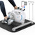 Under Desk Bike Pedal Exerciser, Quiet Magnetic Mini Exercise Bike with MERACH App for Arm, Leg Recovery, Physical Therapy, Smooth Foot Desk Cycle